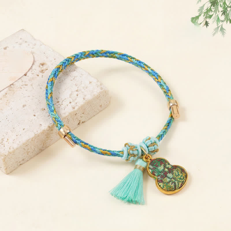 Five Color Red String Song Brocade Gourd Protection Bracelet