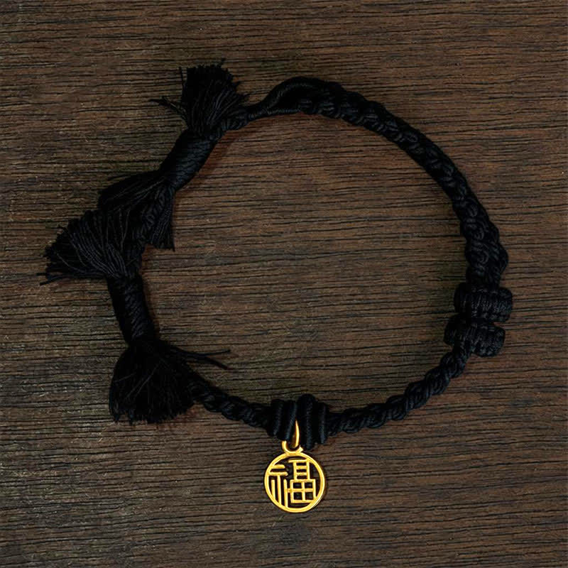Copper Lotus Red String New beginning Bracelet