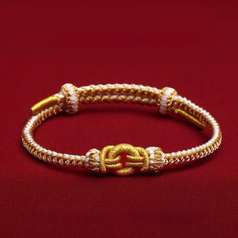 Red String Chinese Zodiac Luck Braided Knot Bracelet