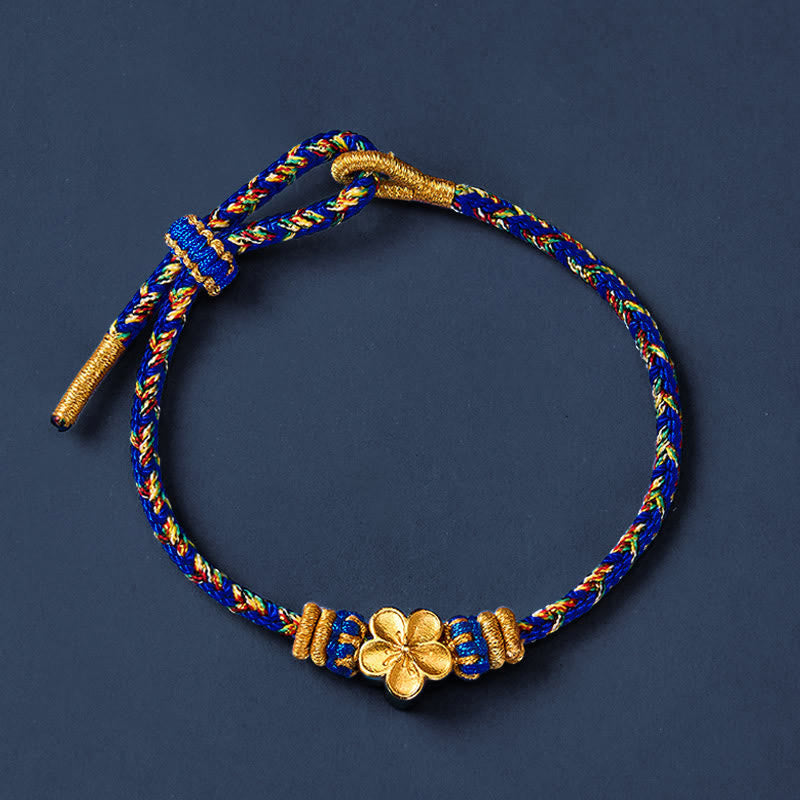 Hand-Woven String Om Mani Padme Hum Peace Bracelet