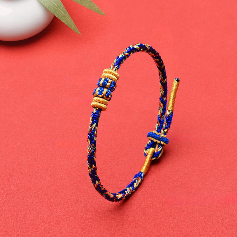 Koi Fish Luck Hand-Woven String Bracelet
