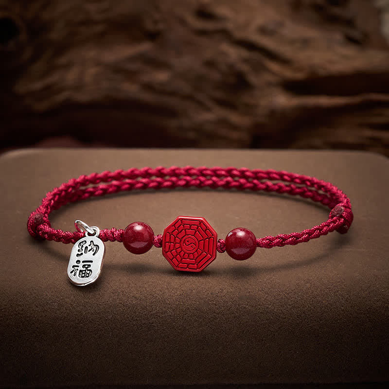 Bagua Red String Harmony Bracelet