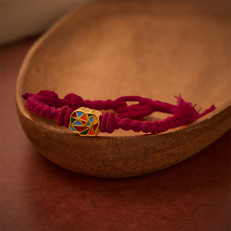 Elephant Red String Balance Tibet Adjustable Bracelet