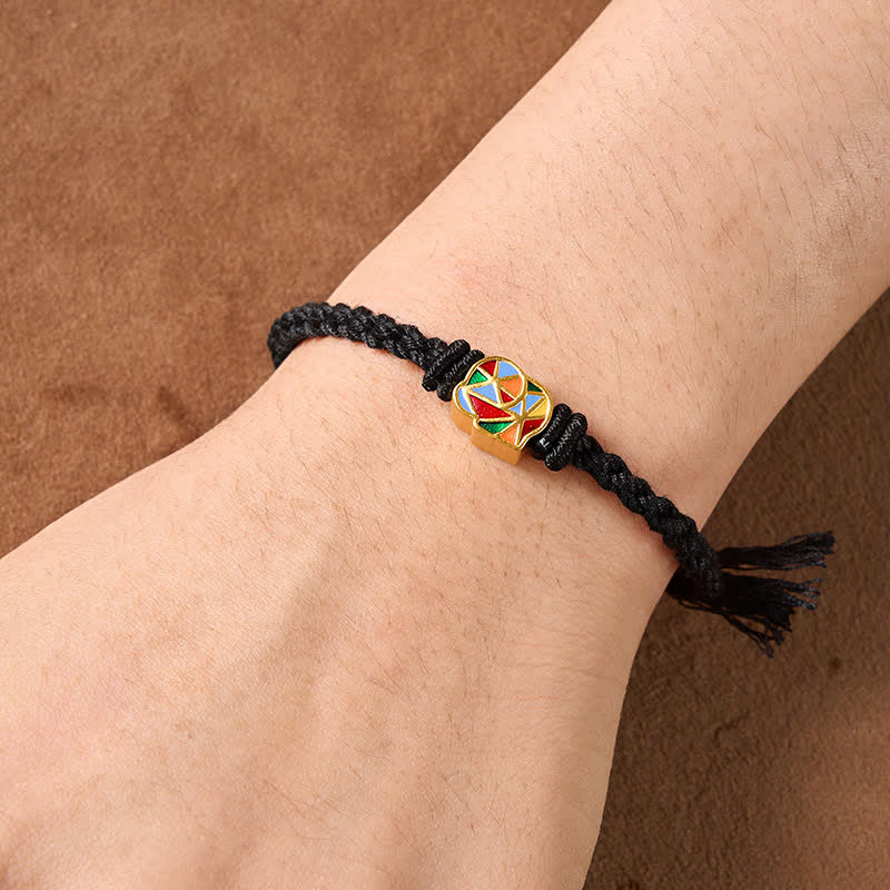 Elephant Red String Balance Tibet Adjustable Bracelet