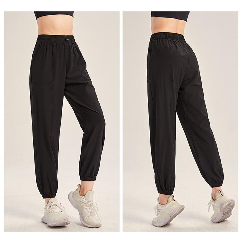Fitness Yoga Sports Track Pants With Pockets