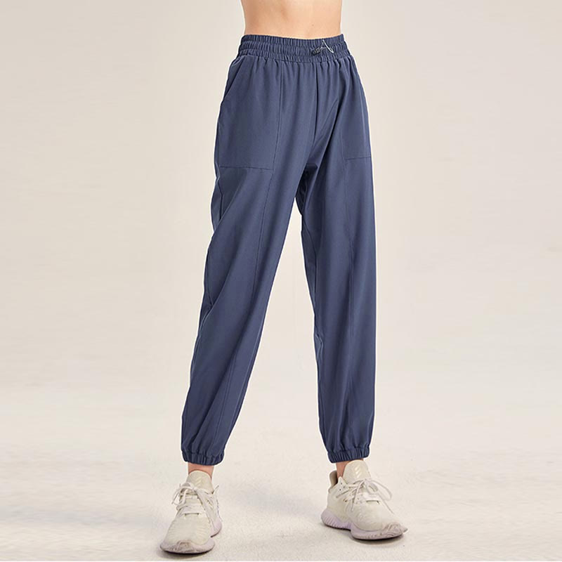 Fitness Yoga Sports Track Pants With Pockets