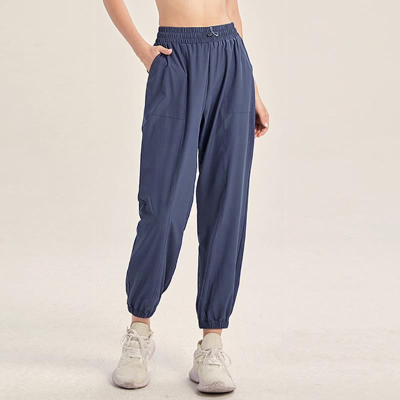 Fitness Yoga Sports Track Pants With Pockets