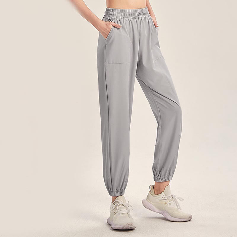 Fitness Yoga Sports Track Pants With Pockets