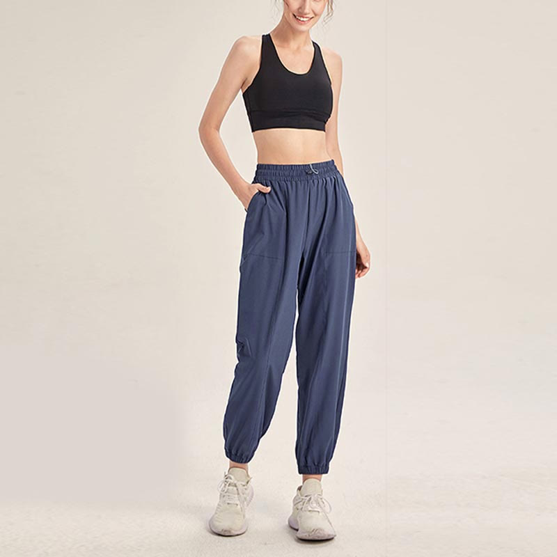 Fitness Yoga Sports Track Pants With Pockets
