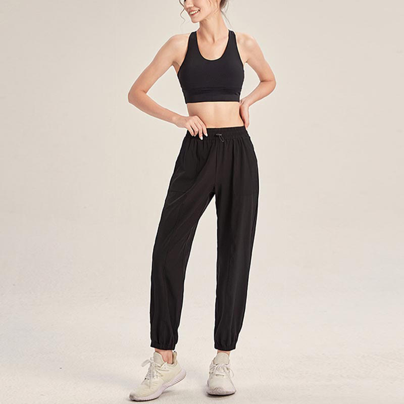 Fitness Yoga Sports Track Pants With Pockets