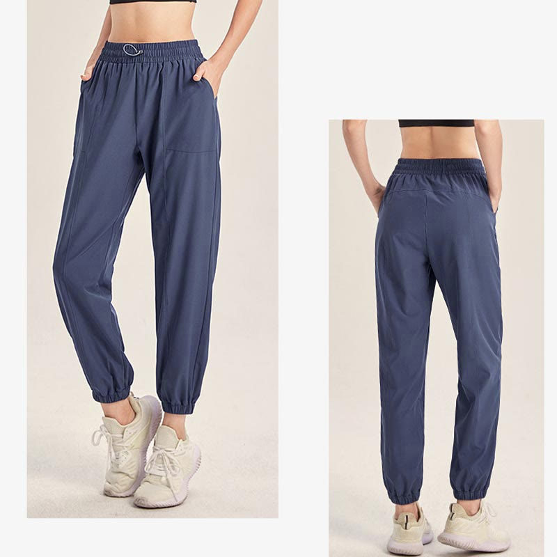 Fitness Yoga Sports Track Pants With Pockets