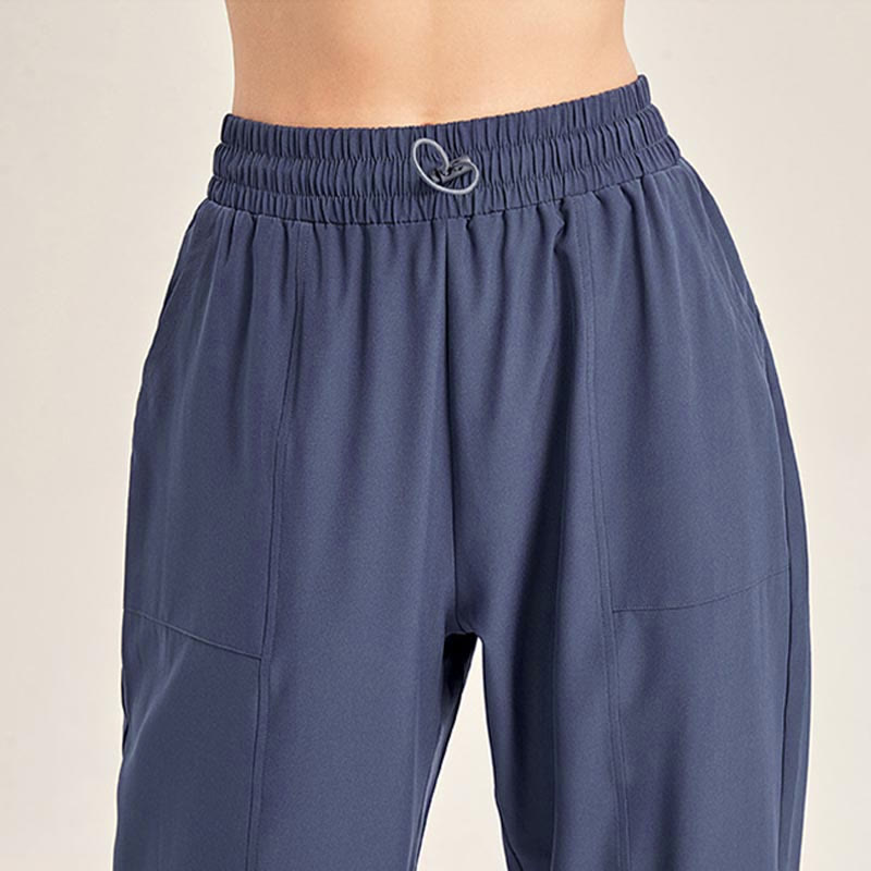 Fitness Yoga Sports Track Pants With Pockets
