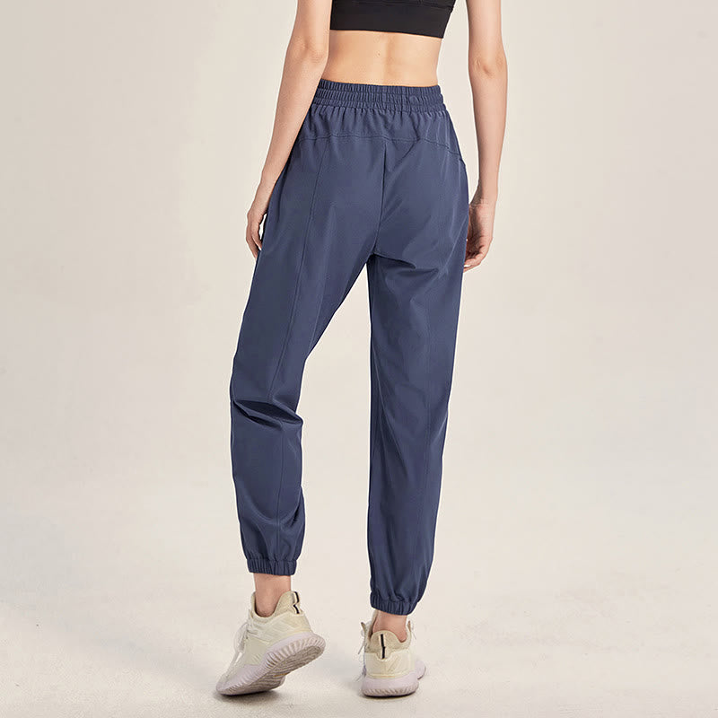 Fitness Yoga Sports Track Pants With Pockets