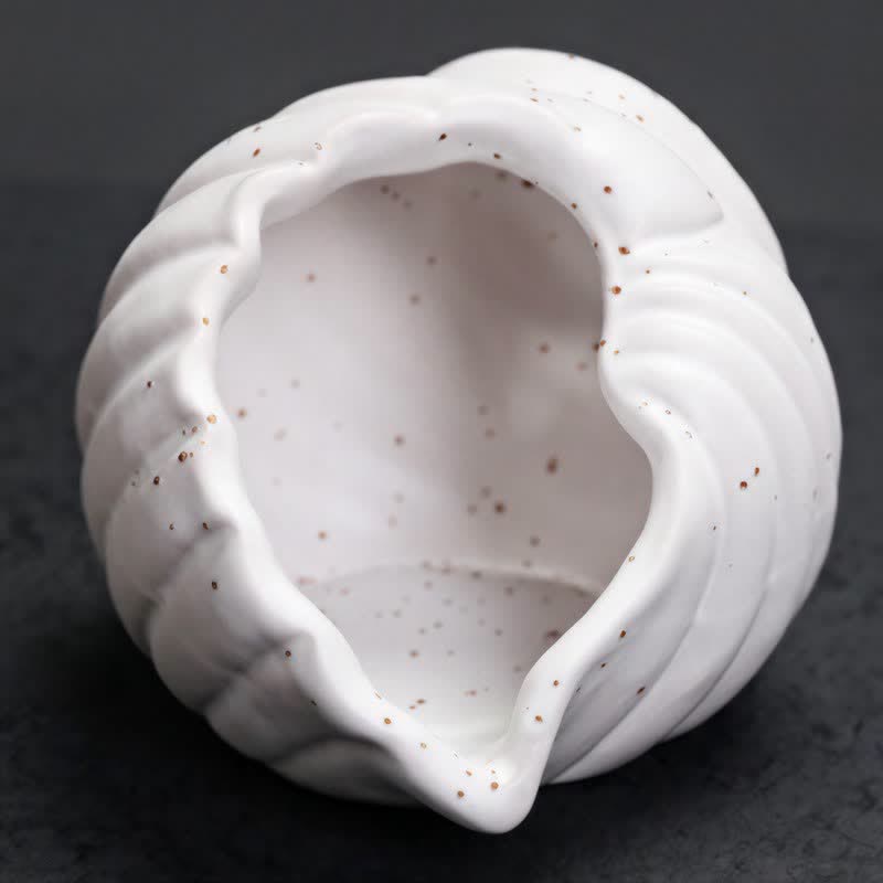 Ceramic Shankha Purification Conch Shell Incense Burners