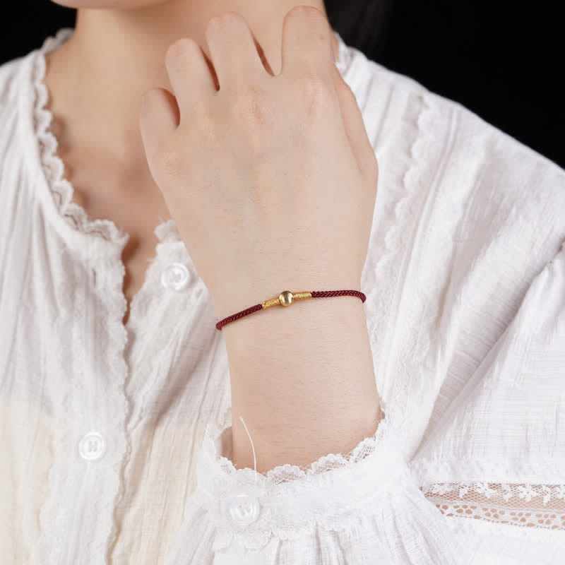 Red String Hand-Woven Protection Bracelet Anklet