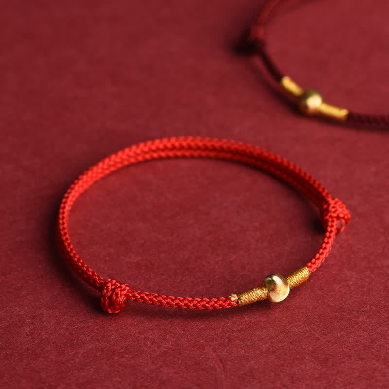 Red String Hand-Woven Protection Bracelet Anklet