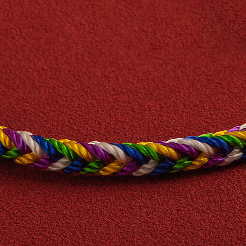 "May everything go your way" Lucky Multicolored Bracelet