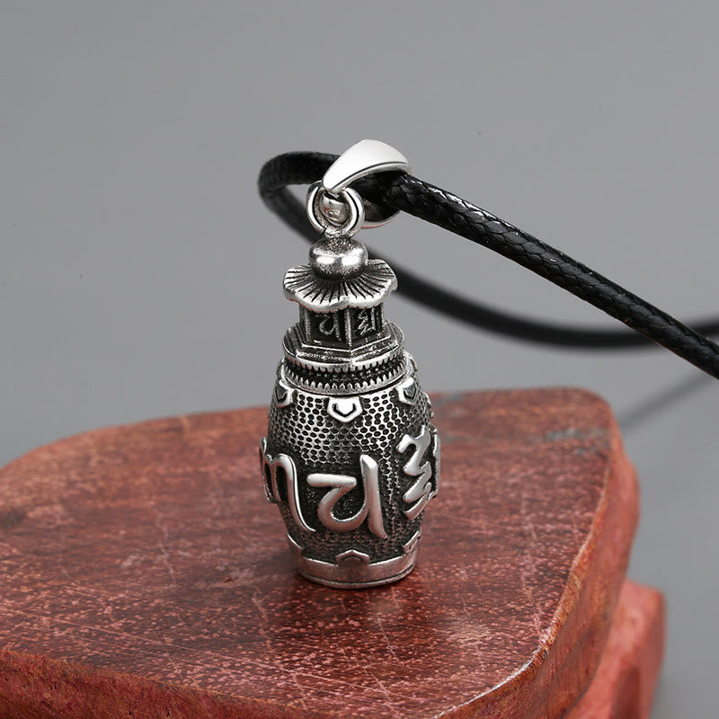 Om Mani Padme Hum Copper Creativity Necklace Pendant
