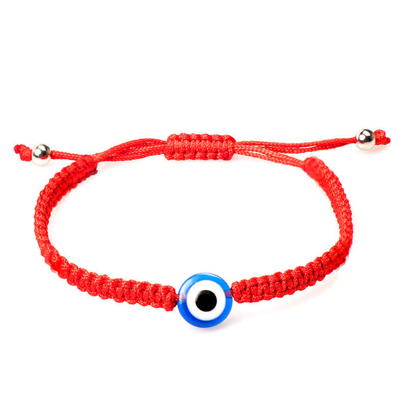 4Pcs Evil Eye Seven Knot Red String Protection Bracelet