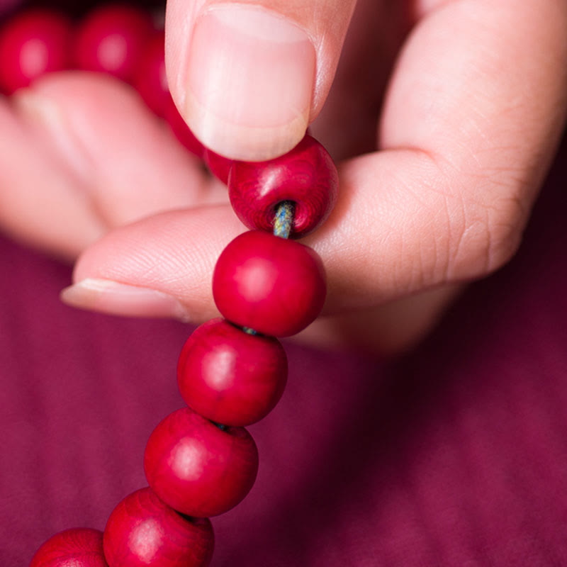 Abelia Biflora Wood Warding Off Evil Spirits Wrist Mala