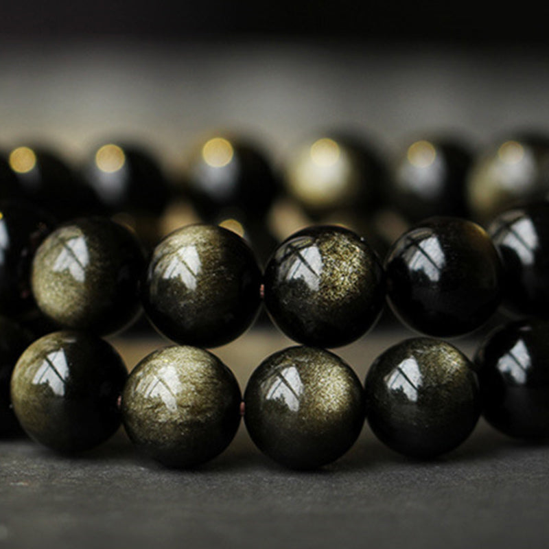 Chinese Zodiac Obsidian Purification Bracelet
