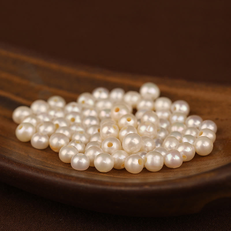 24K Gold Wish Ruyi Handle Fu Character Rabbit Pearl Luck Braided Bracelet