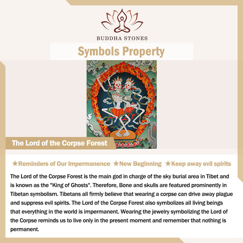 Natural Bodhi Seed The Lord of the Corpse Forest Om Mani Padme Hum Wisdom Bracelet