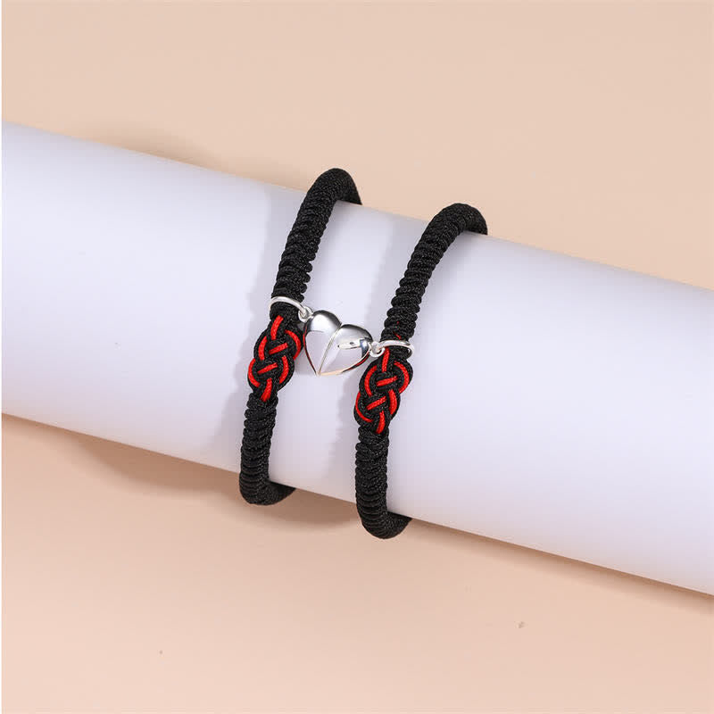 2Pcs Tibetan Luck Chinese Knot Protection String Bracelet