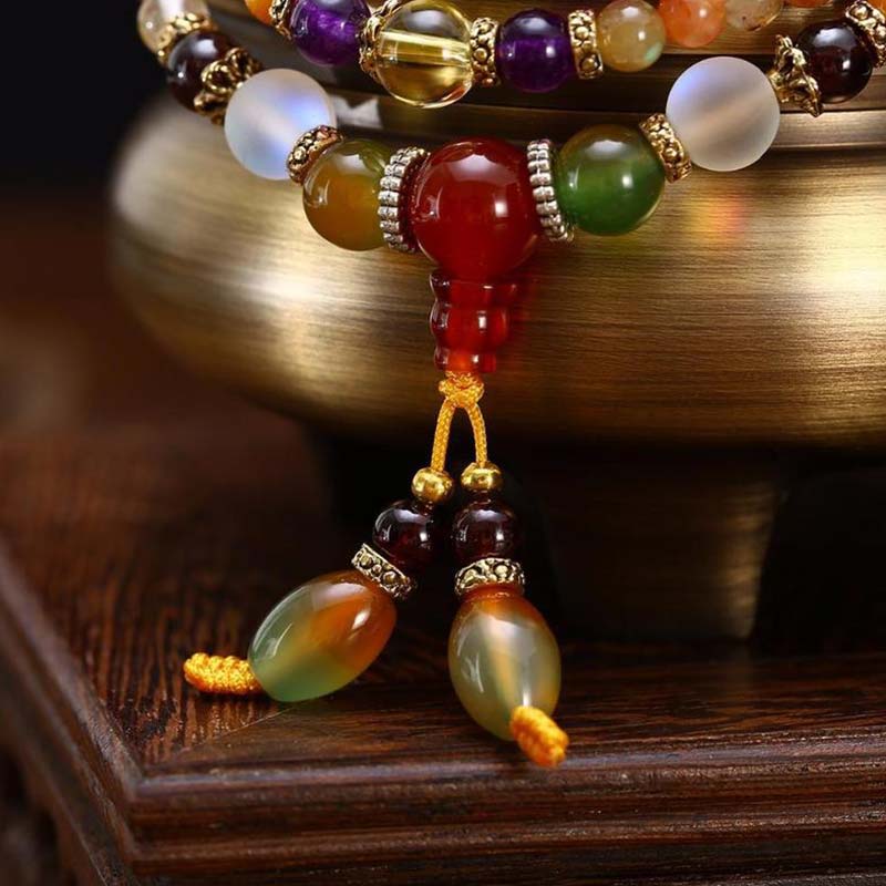 The 108 Quartz Mala Bracelet