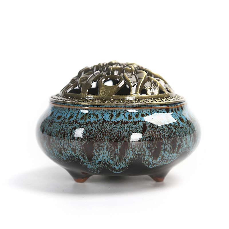 Colorful Ceramic Incense Burner