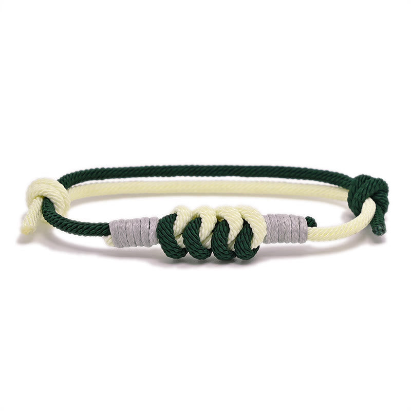 Simple Design King Kong Knot Strength Braid String Bracelet