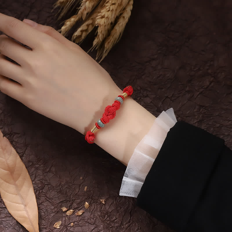 "May Harmony and Good Fortune Be With You" Bracelet Includes Gift Message Card
