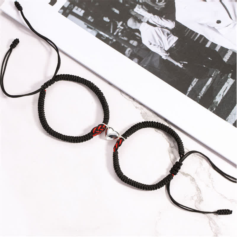 2Pcs Tibetan Luck Chinese Knot Protection String Bracelet