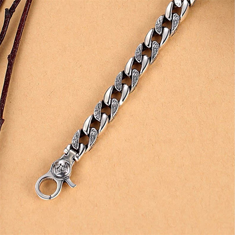 Tibet Om Mani Padme Hum Double Dorje Vajra Creativity Bracelet