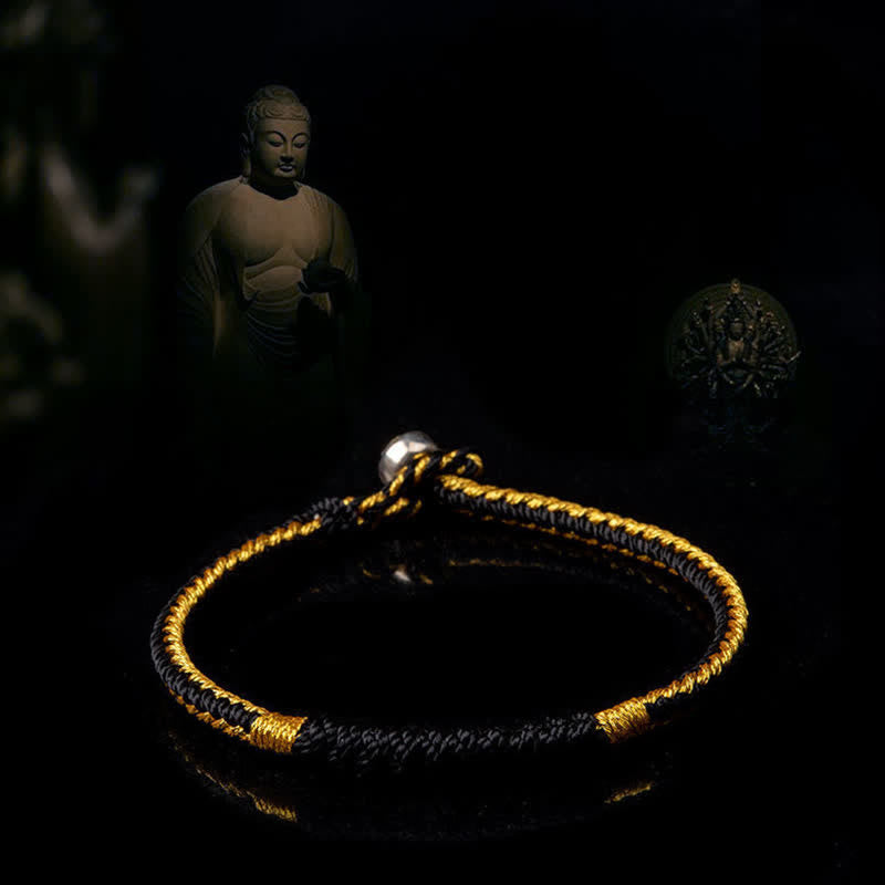 Tibetan Handmade Braid Luck String Protection Bracelet