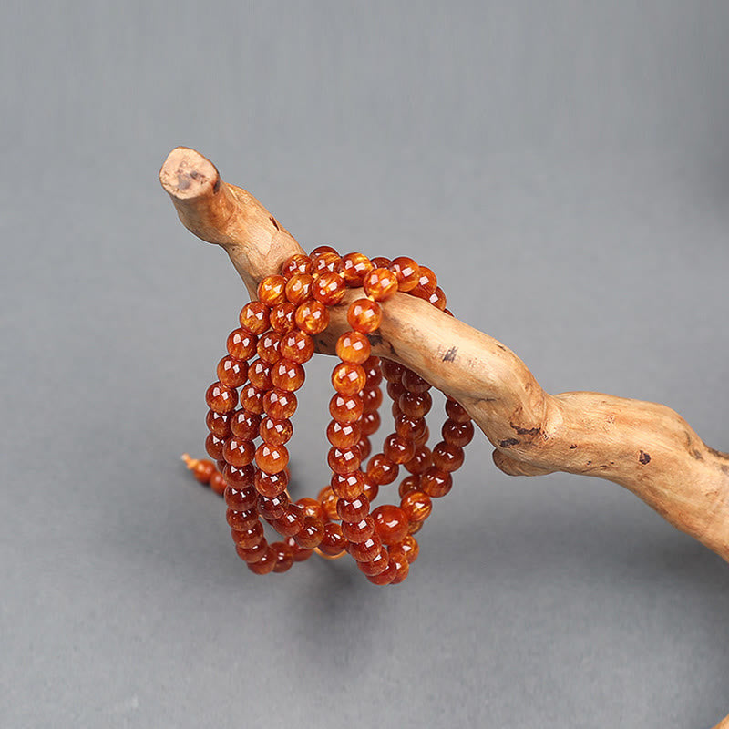 Golden Sea Willow Success Positive Bracelet Mala