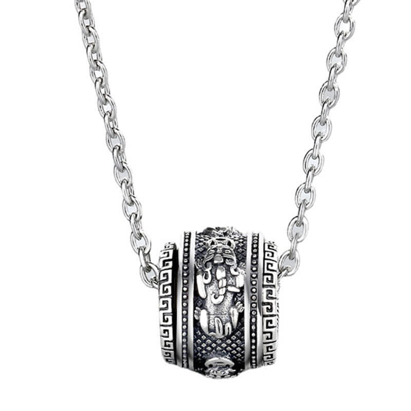 PiXiu Luck Wealth Rotatable Necklace Pendant