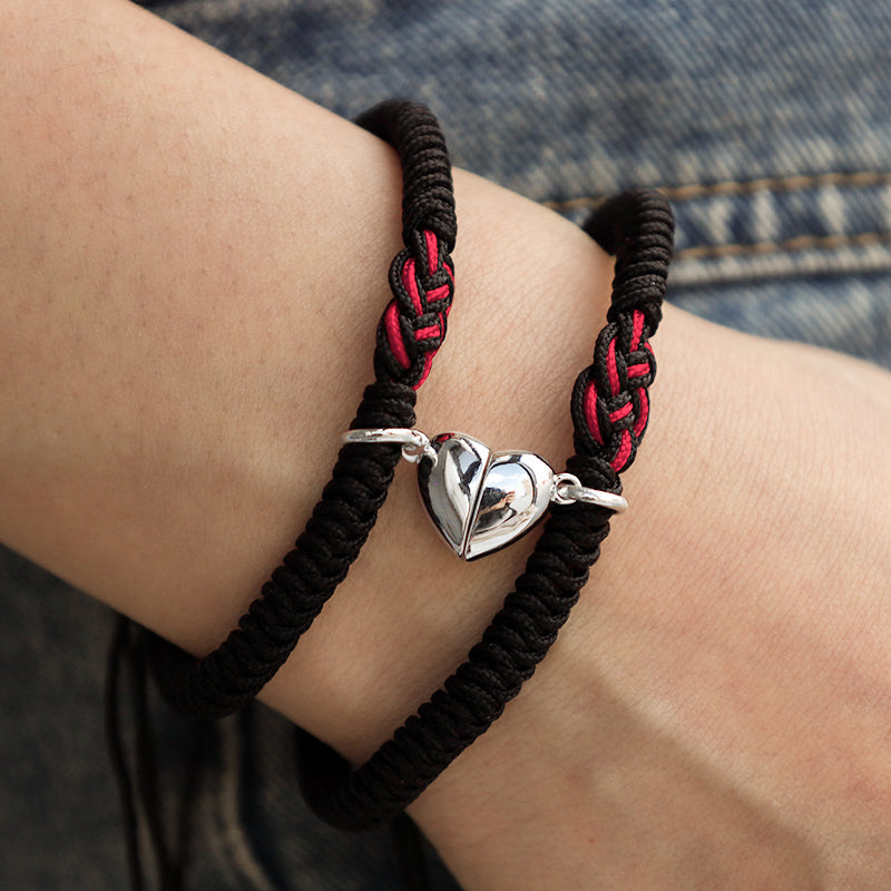 2Pcs Tibetan Luck Chinese Knot Protection String Bracelet
