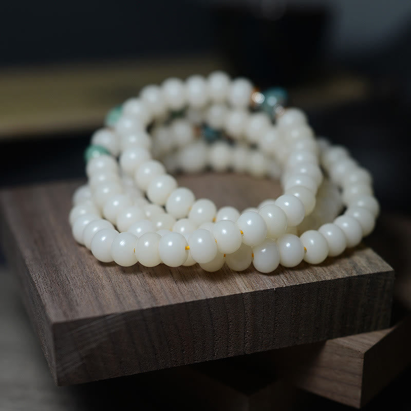 108 Mala Beads Bodhi Seed Keep Away Evil Spirits Calm Bracelet