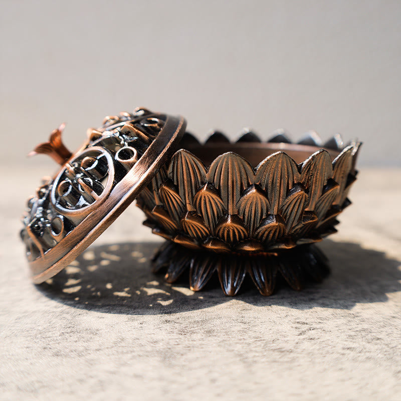 Tibetan Lotus Shaped Purify Incense Burner