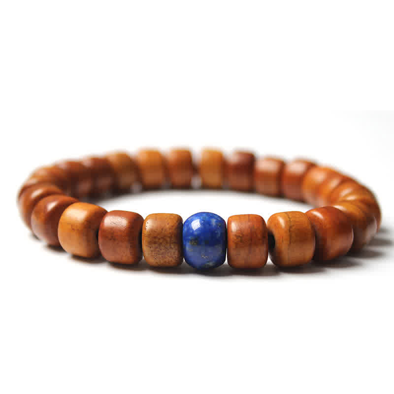 Tibetan Bone Beads Om Mani Padme Hum Strength Bracelet