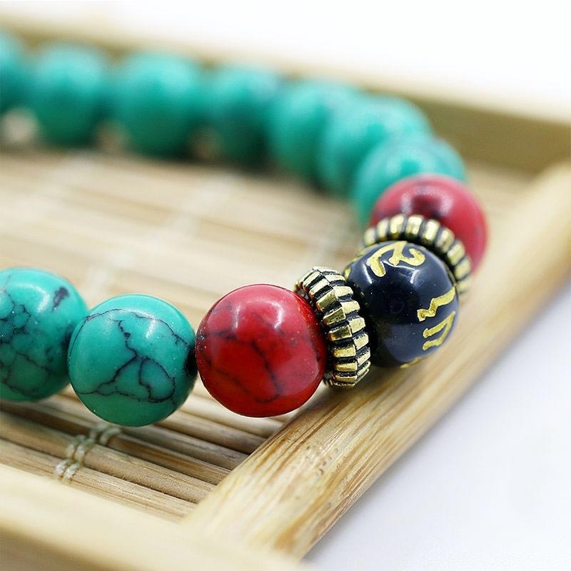 Tibetan Turquoise Purification Necklace Mala