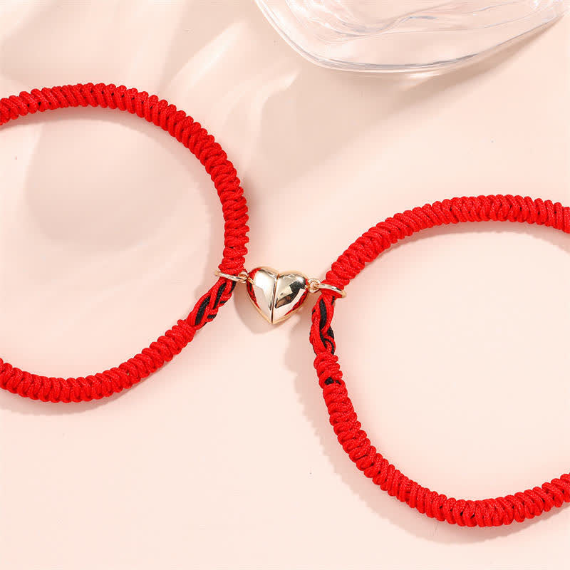 2Pcs Tibetan Luck Chinese Knot Protection String Bracelet