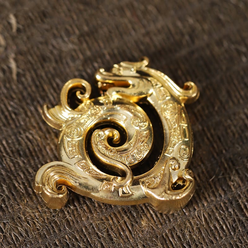 Mini Auspicious Dragon Pattern Meditation Zinc Alloy Small Incense Stick Burner