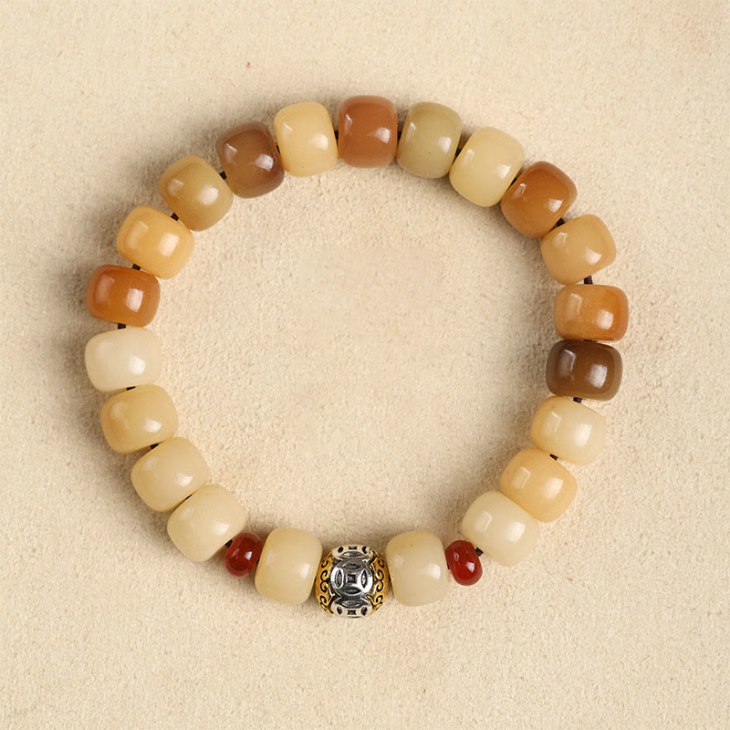Natural Bodhi Seed The Lord of the Corpse Forest Om Mani Padme Hum Wisdom Bracelet