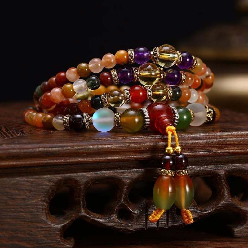 The 108 Quartz Mala Bracelet
