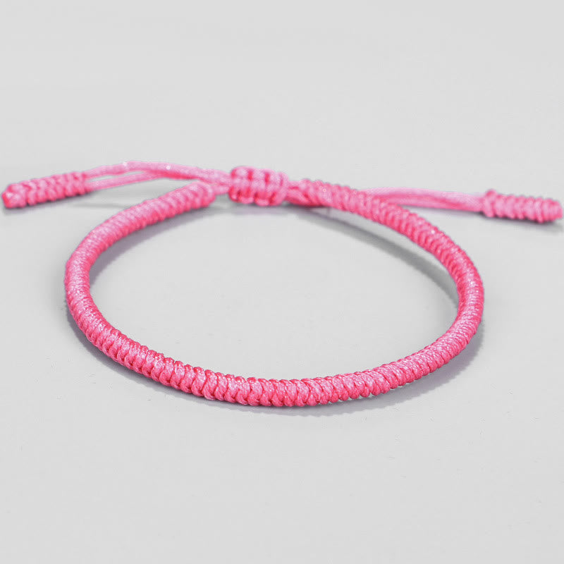 Tibetan 3Pcs King Kong Knot Protection Braided Bracelet