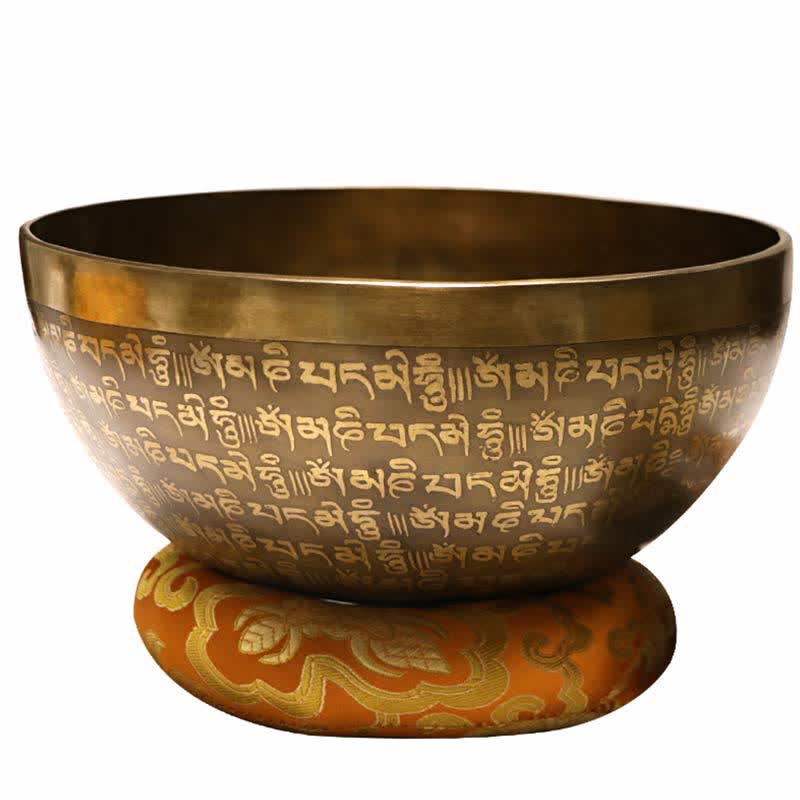 Sutra Singing Bowl Handcrafted for and Meditation Positive Energy Sound Bowl Set